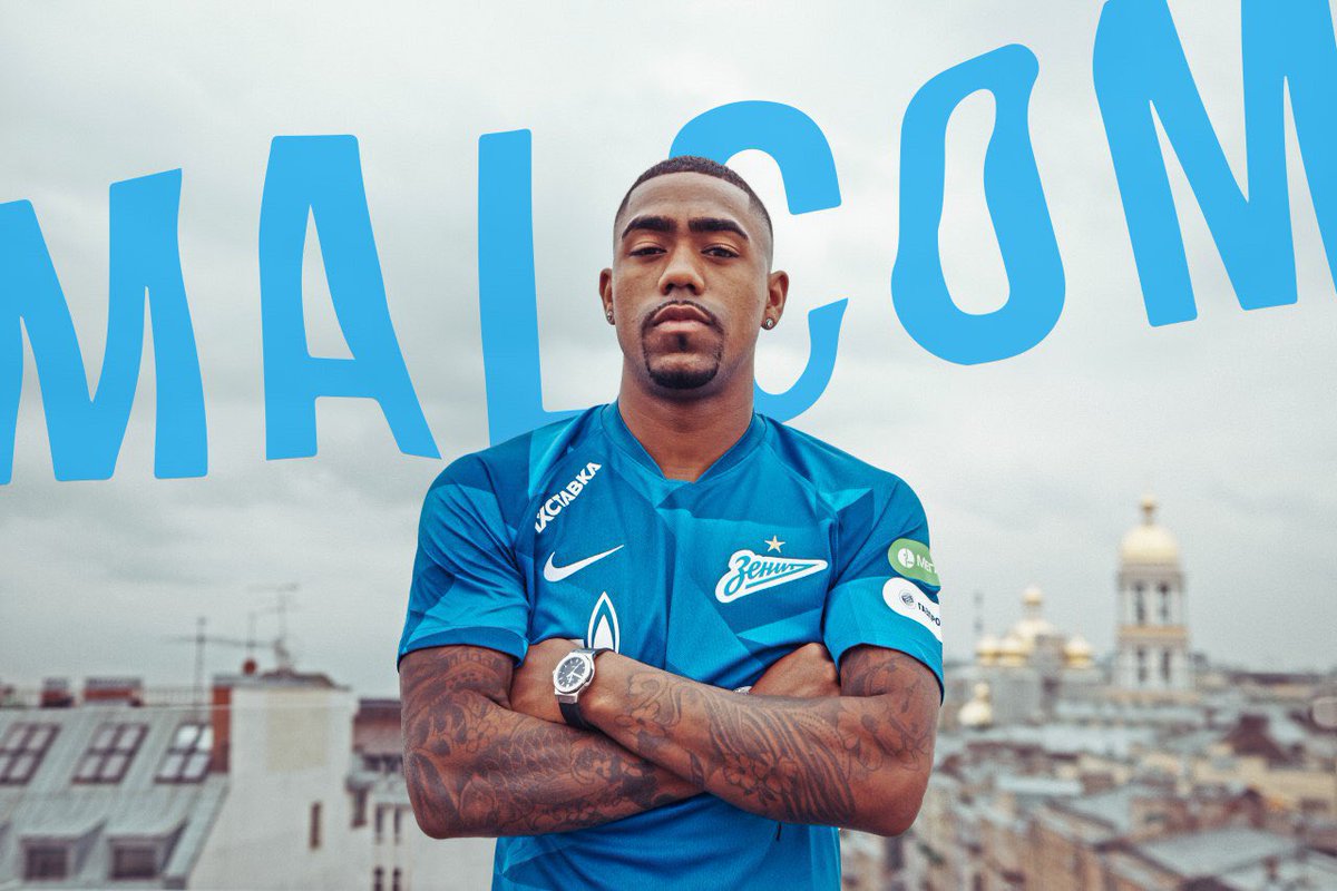 FC Zenit in English🌊 on Twitter: "Malcom is here! 📰 https://t.co ...
