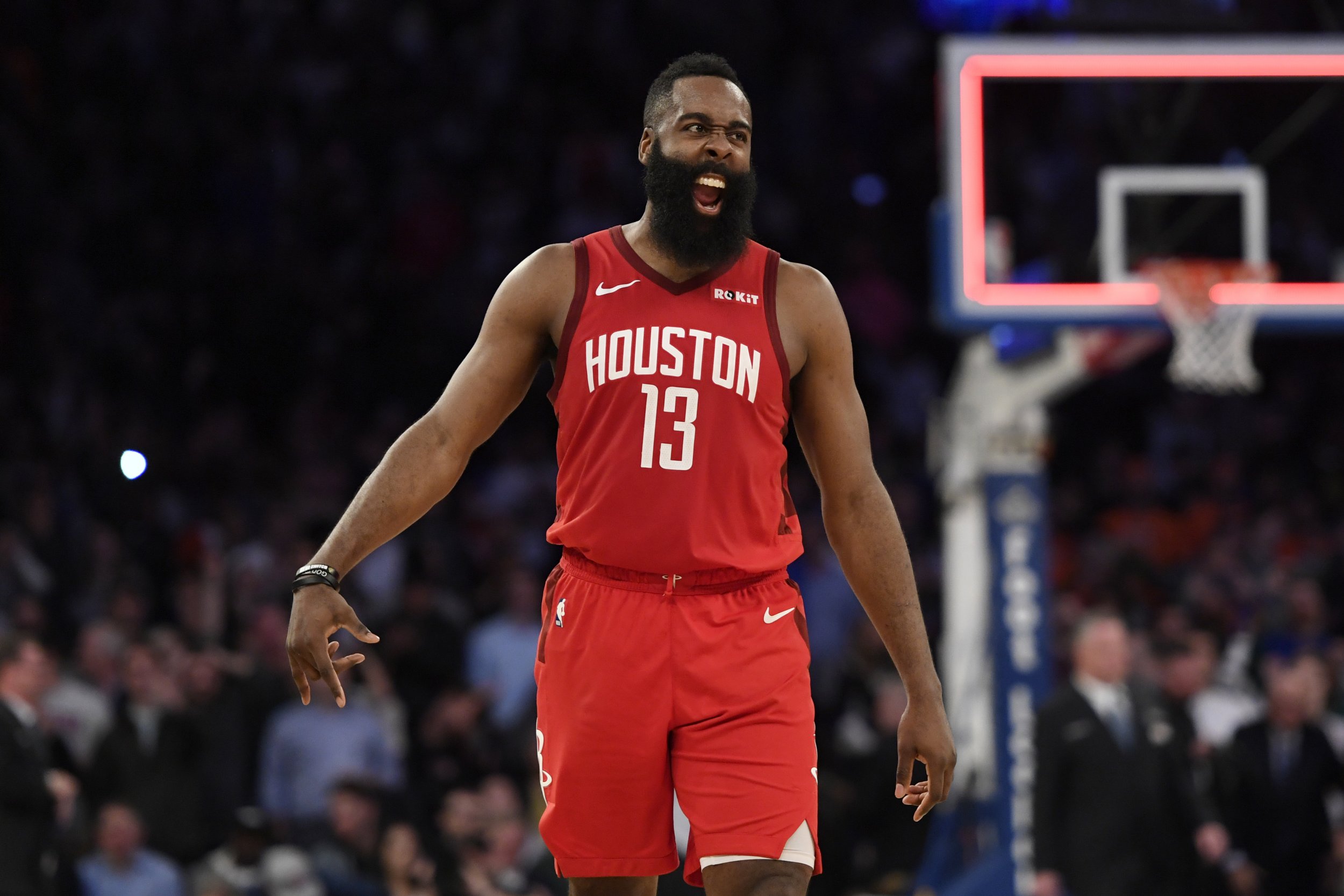 James Harden Drops Career-High 61 Points in Win Over Knicks ...