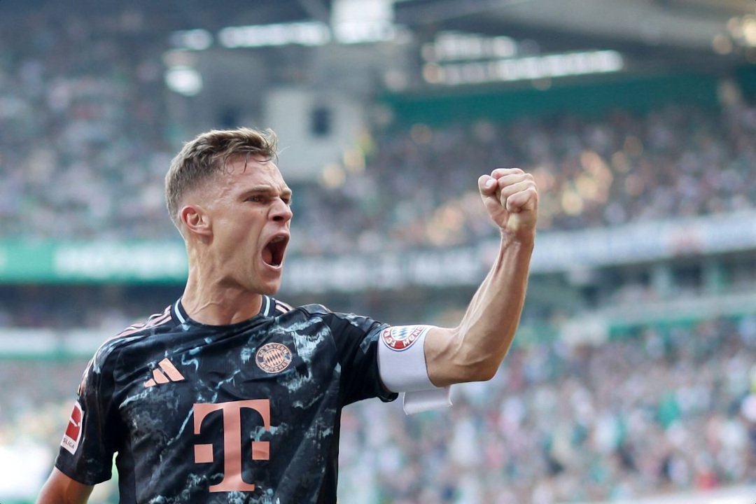 Joshua Kimmich lateral direito Bayern de Munique