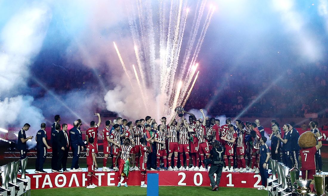 olympiacos super league champions 2022