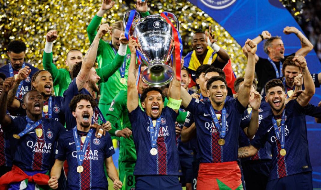 Paris champions league winners